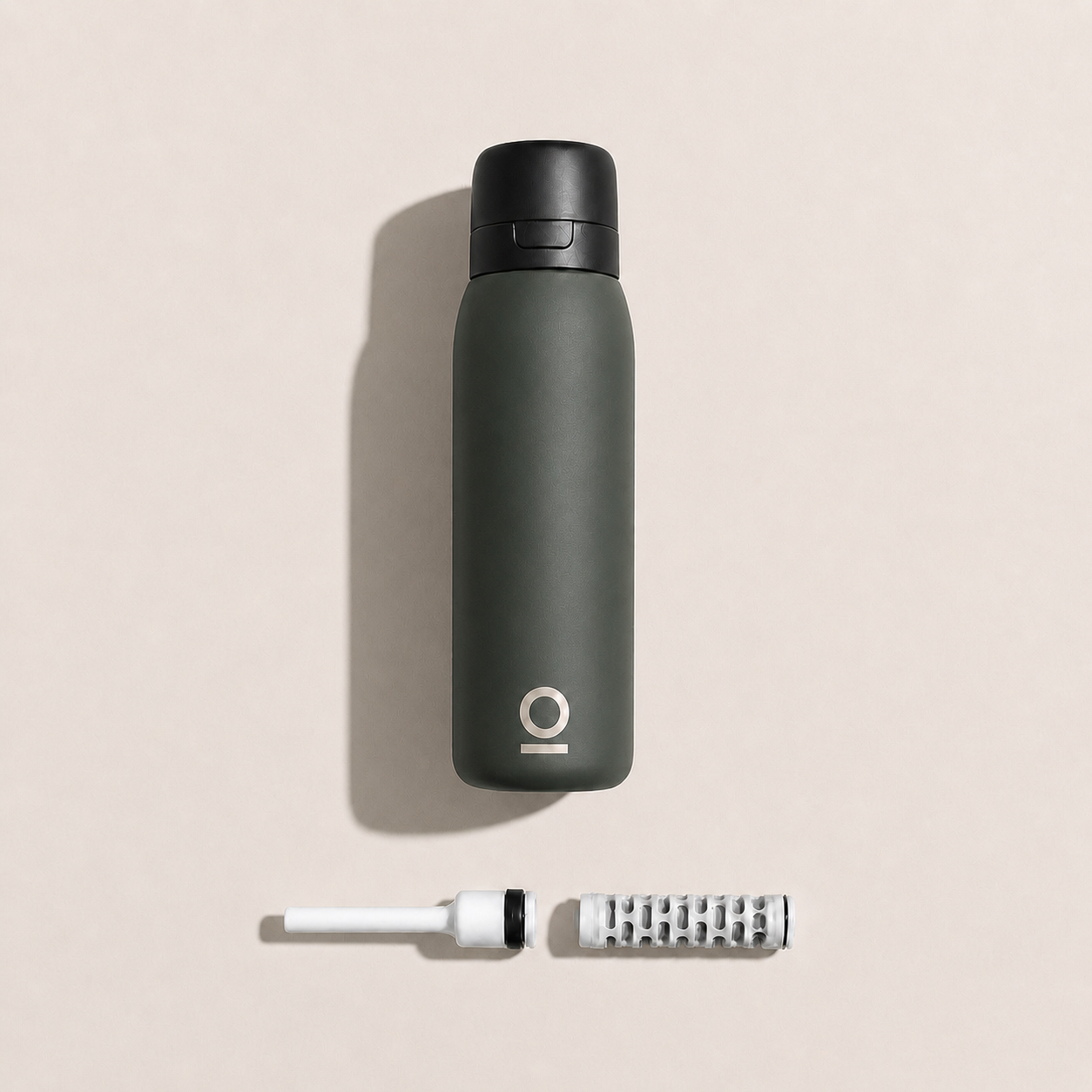 Hydros HYNØX — Gourde filtrante inox